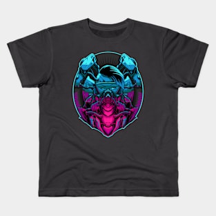 Cyberpunk Gamer Kids T-Shirt